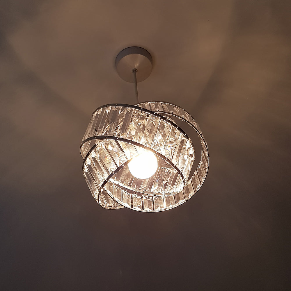 Brompton Chrome Non Electrical Ceiling Pendant