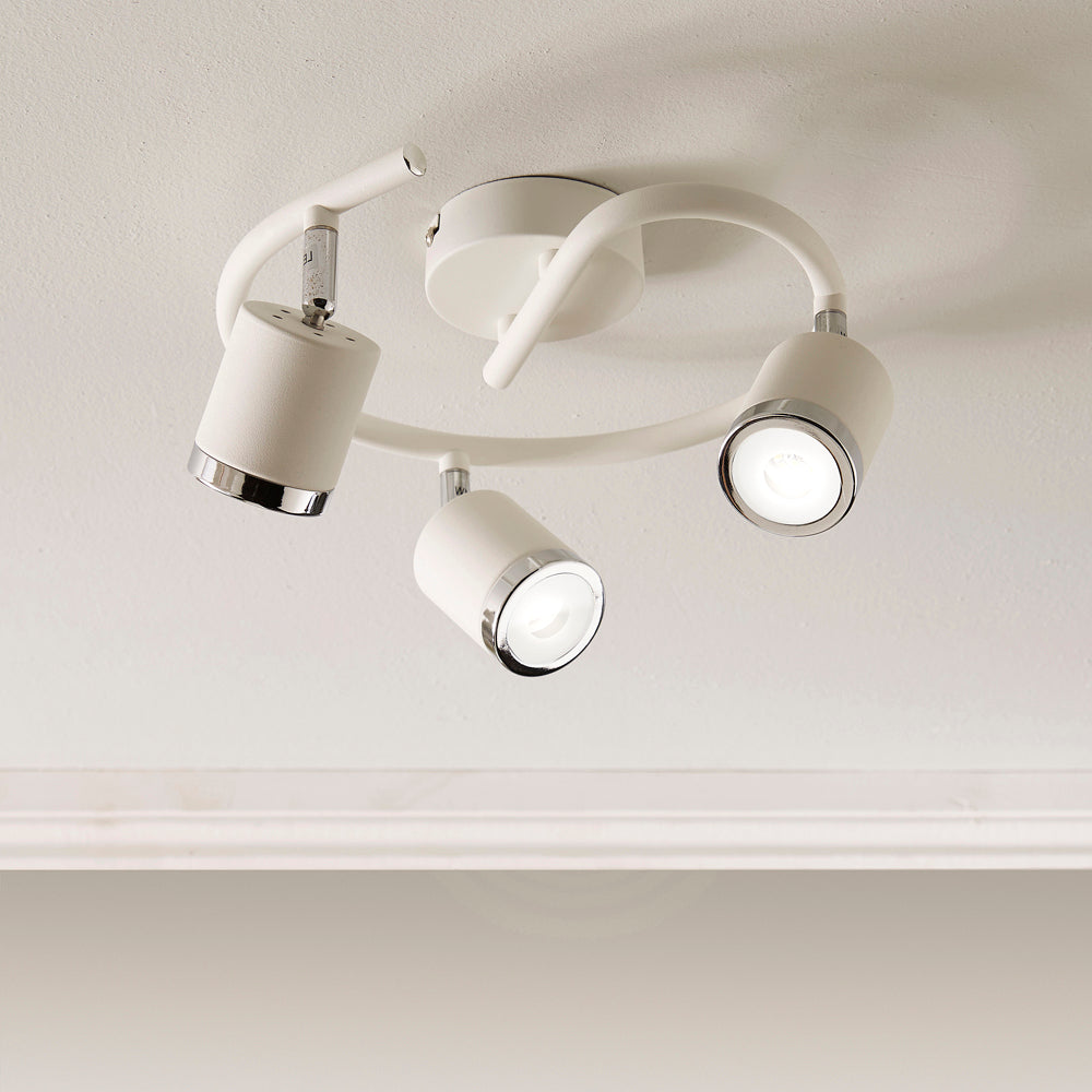 Metis 3 Lights Led Ceiling Fitting
