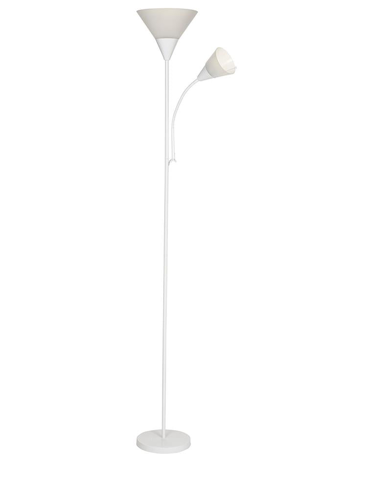 Mother and Child Floor Lamp White 180cm Tall