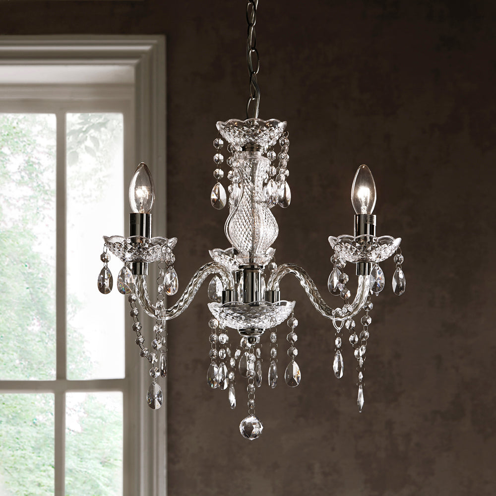 KLiving Tuscany Acrylic Droplets Chandelier