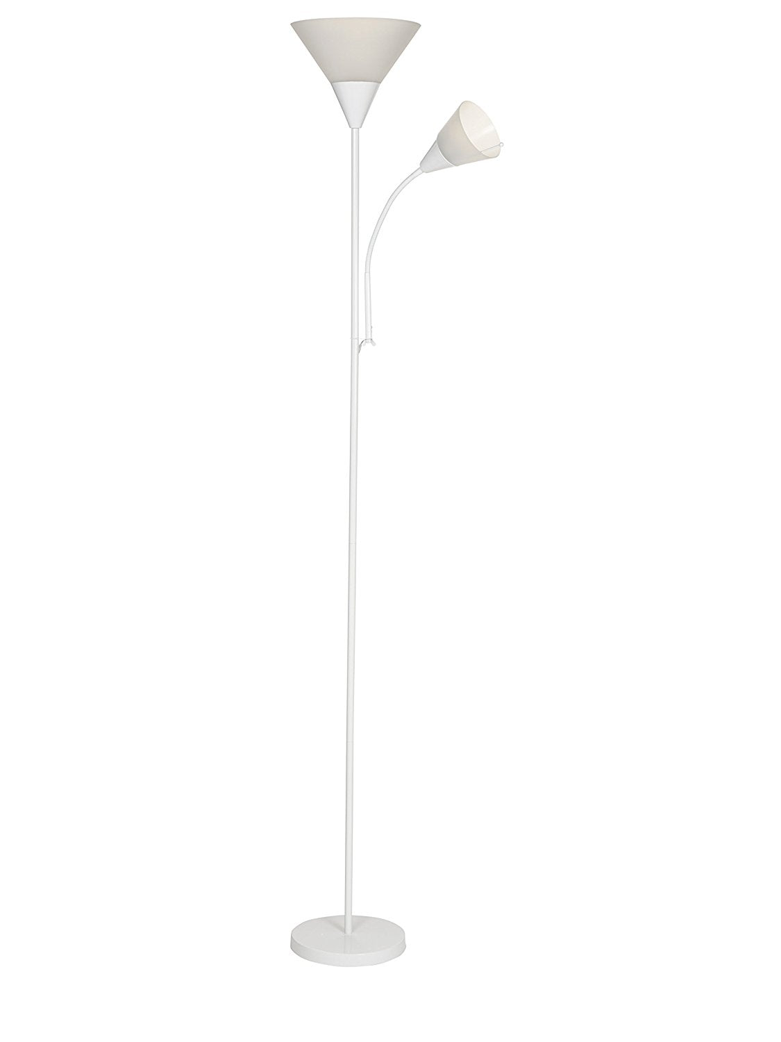 Mother and Child Floor Lamp White 180cm Tall