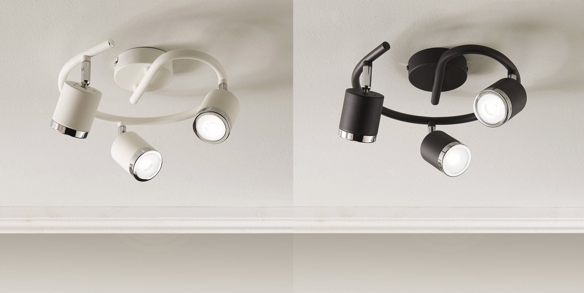 Metis 3 Lights Led Ceiling Fitting