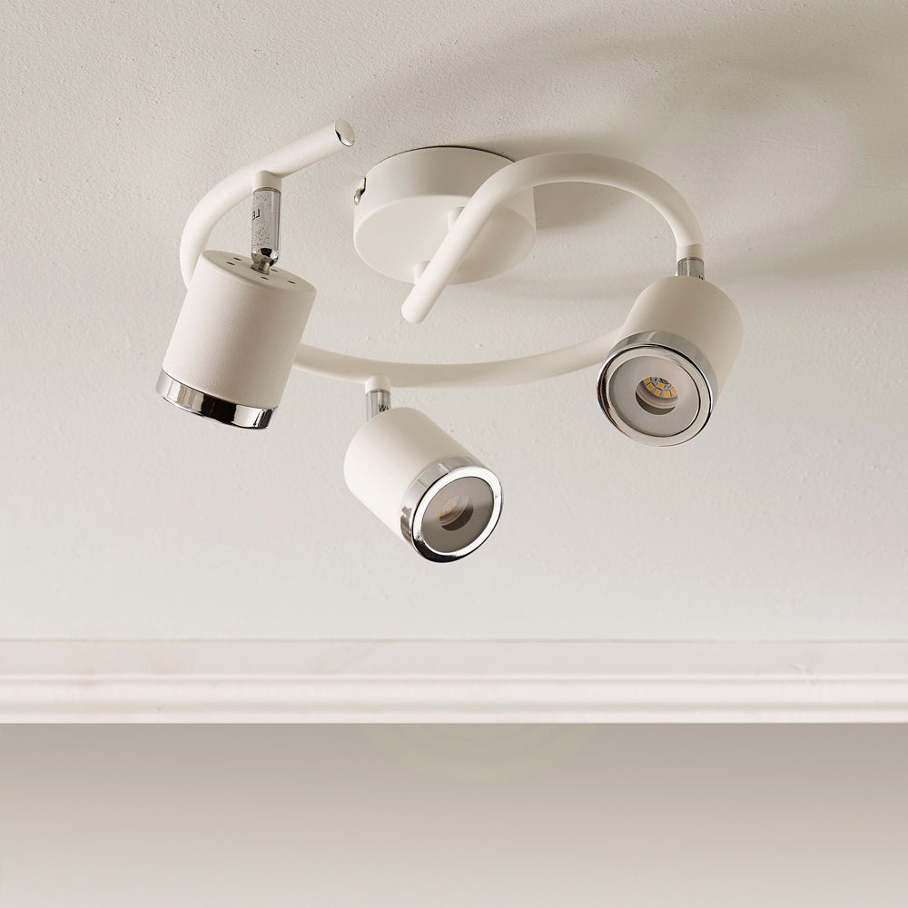 Metis 3 Lights Led Ceiling Fitting