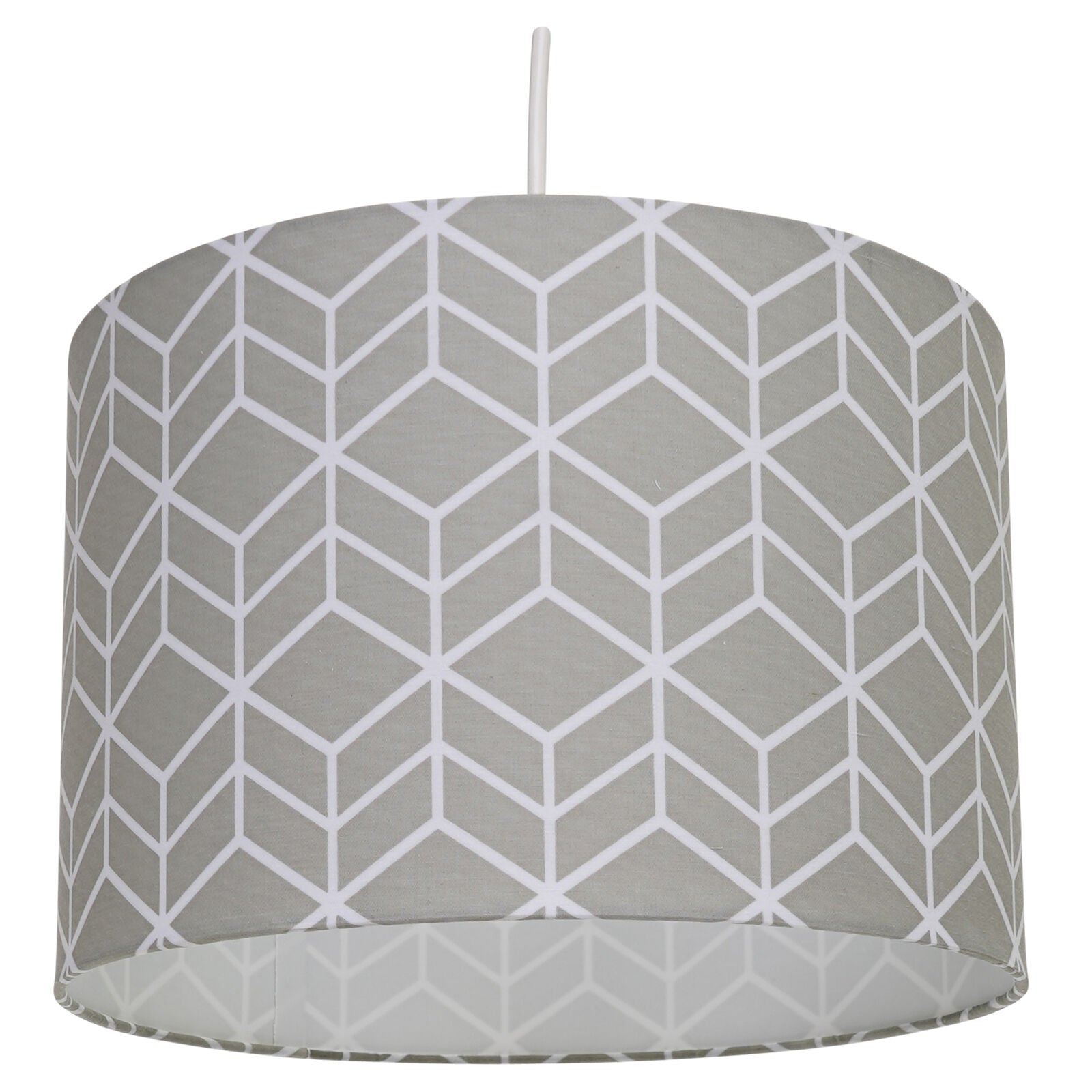Vector Geometric Pendant Drum Light Shade