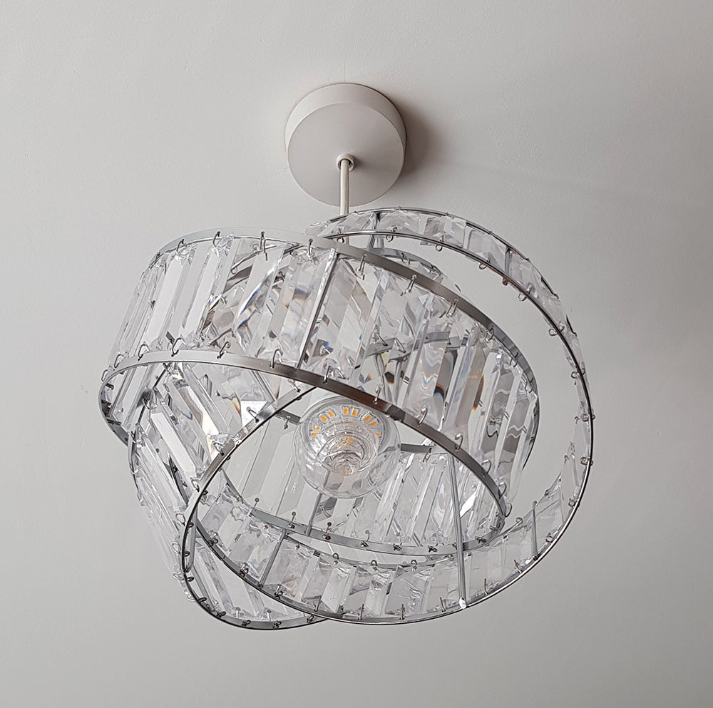 Brompton Chrome Non Electrical Ceiling Pendant