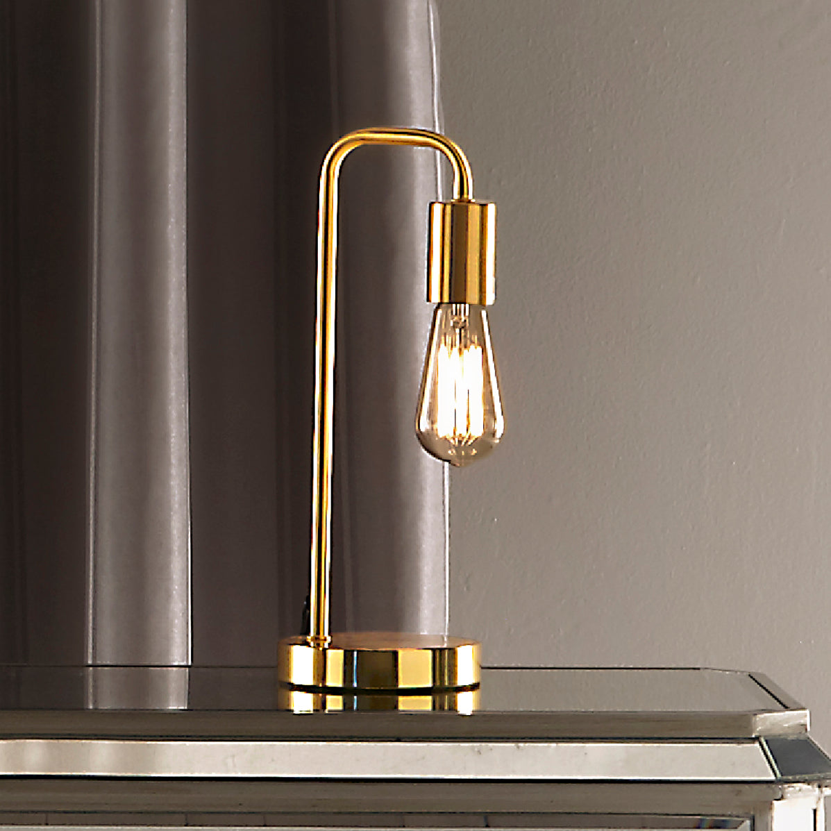 Industrial Style Retro Table lamps and Floor lamps, best used with Filament Style Led Bulbs available in various colours