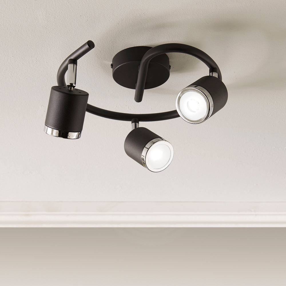 Metis 3 Lights Led Ceiling Fitting