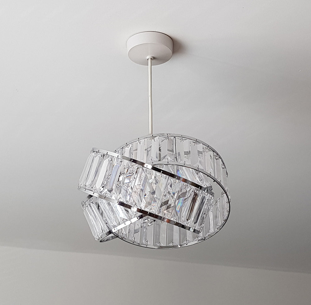 Brompton Chrome Non Electrical Ceiling Pendant