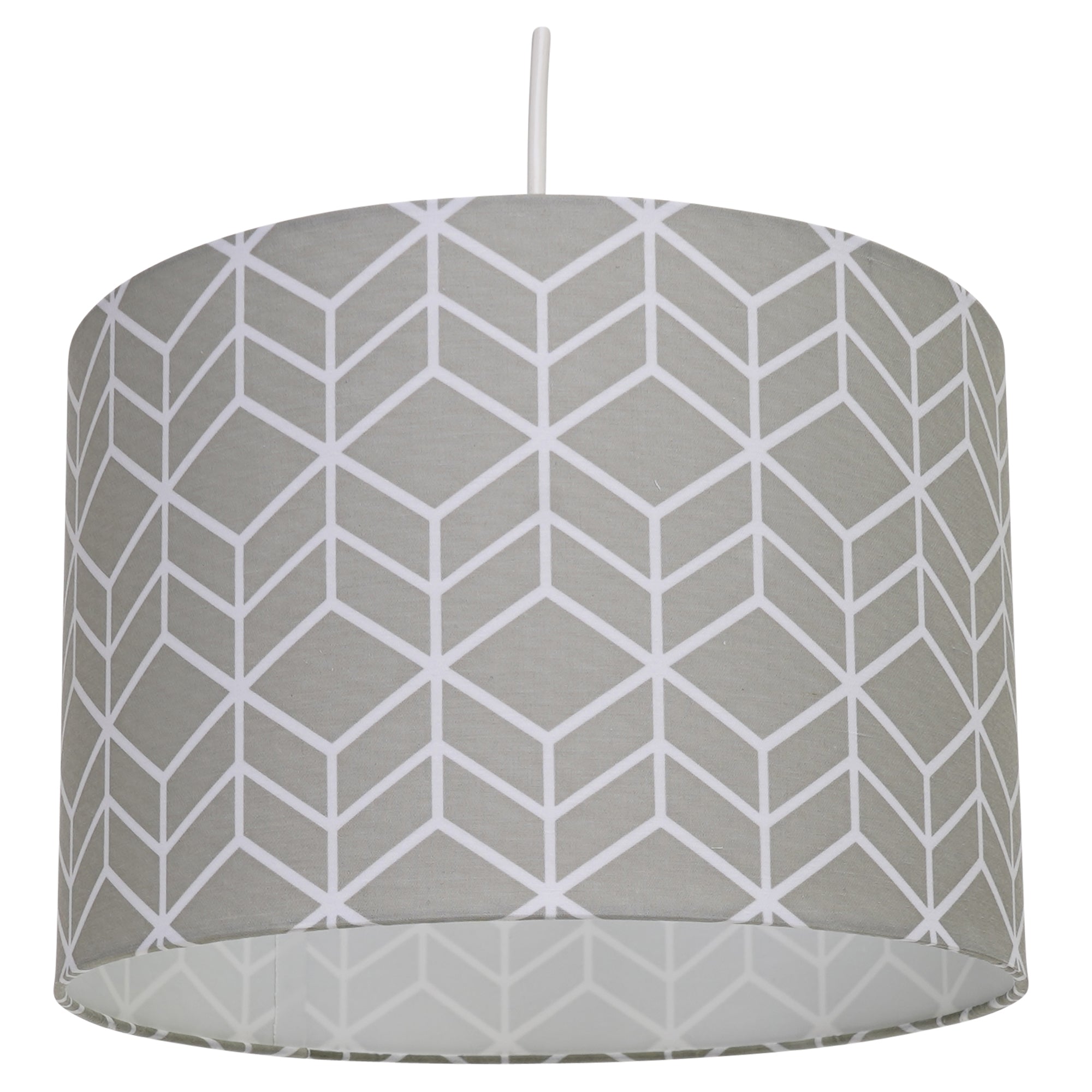 Vector Geometric Pendant Drum Light Shade