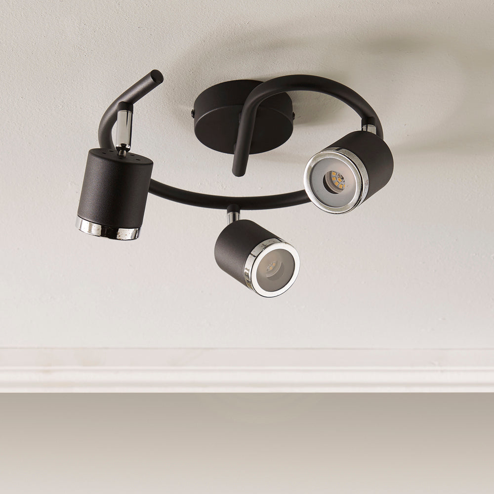 Metis 3 Lights Led Ceiling Fitting