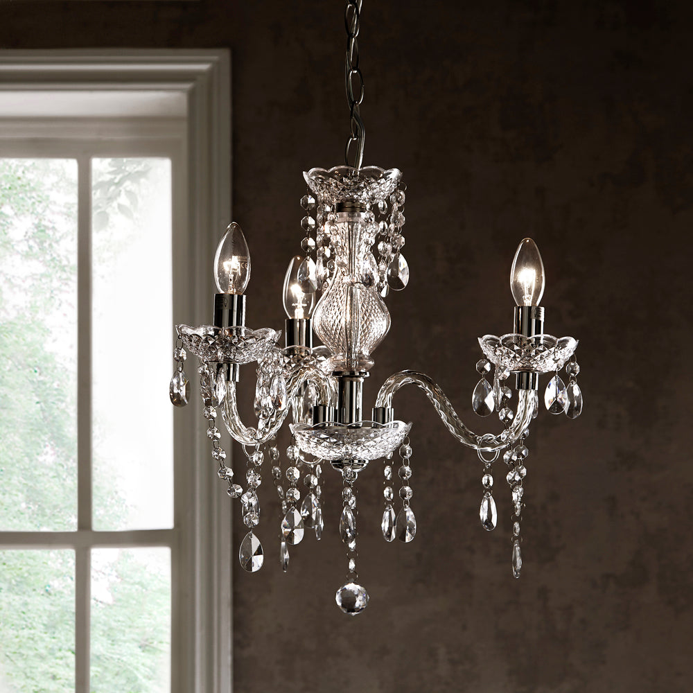 KLiving Tuscany Acrylic Droplets Chandelier