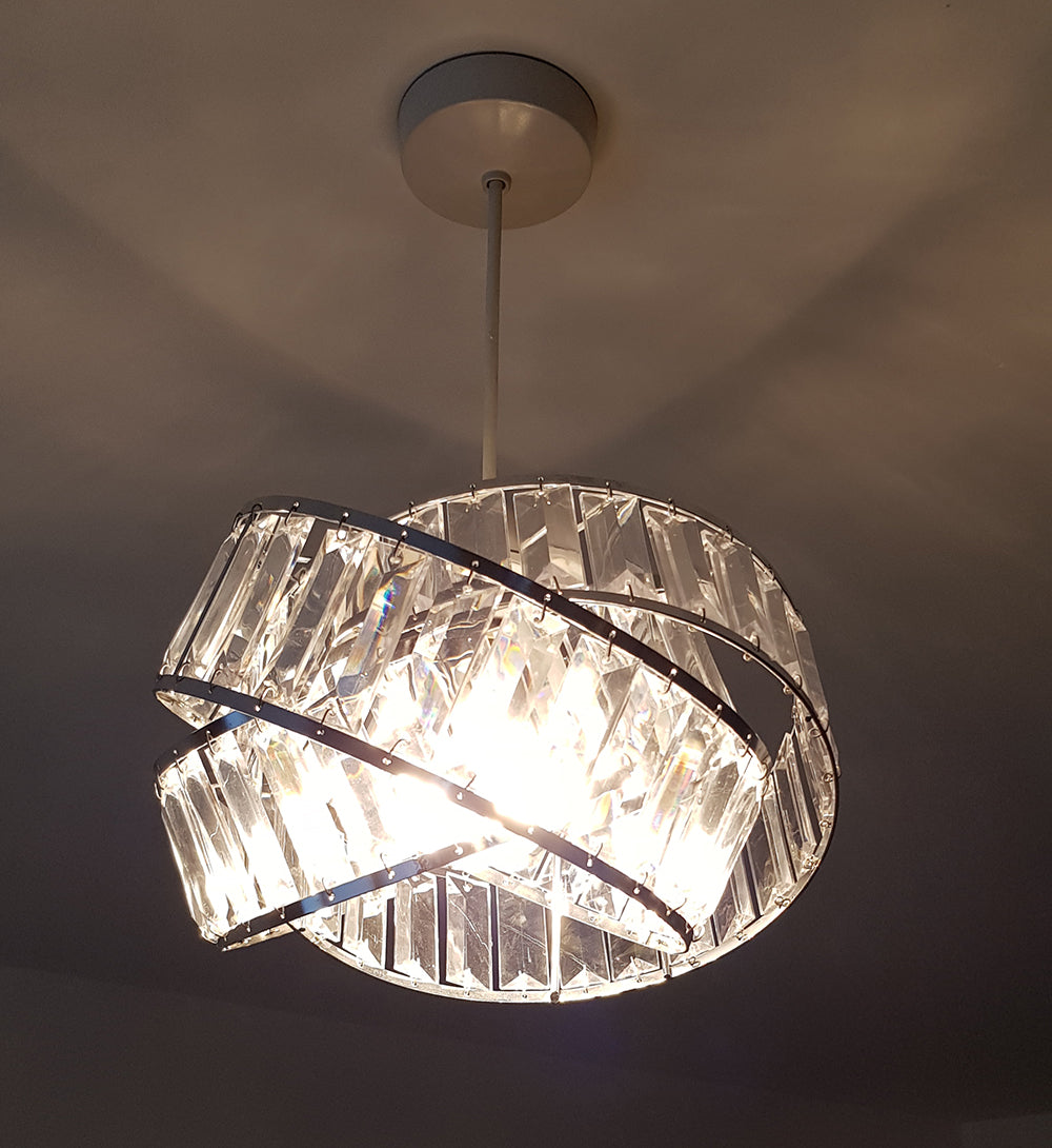 Brompton Chrome Non Electrical Ceiling Pendant