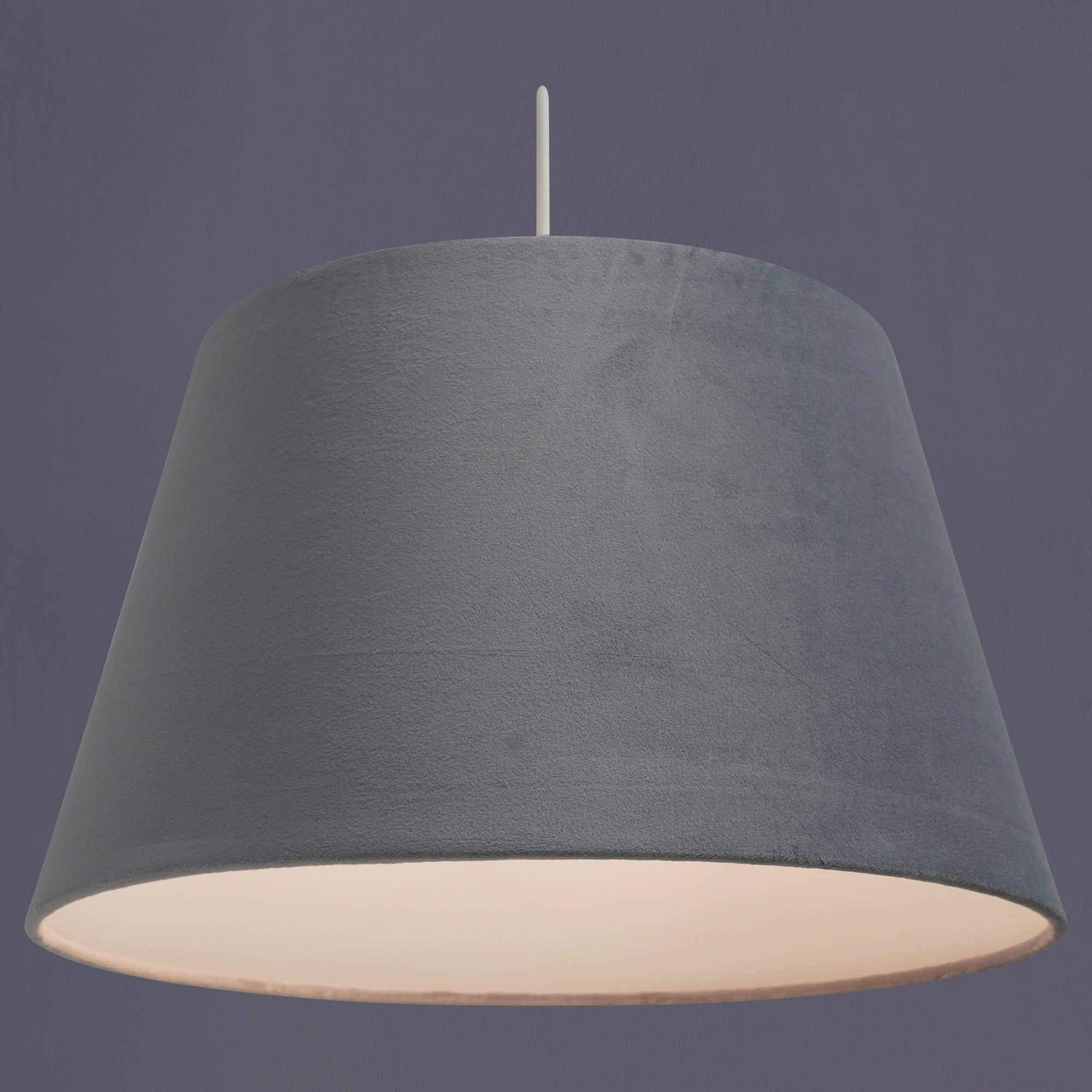 Ennis Easy Fit Velour Pendant Light Shade