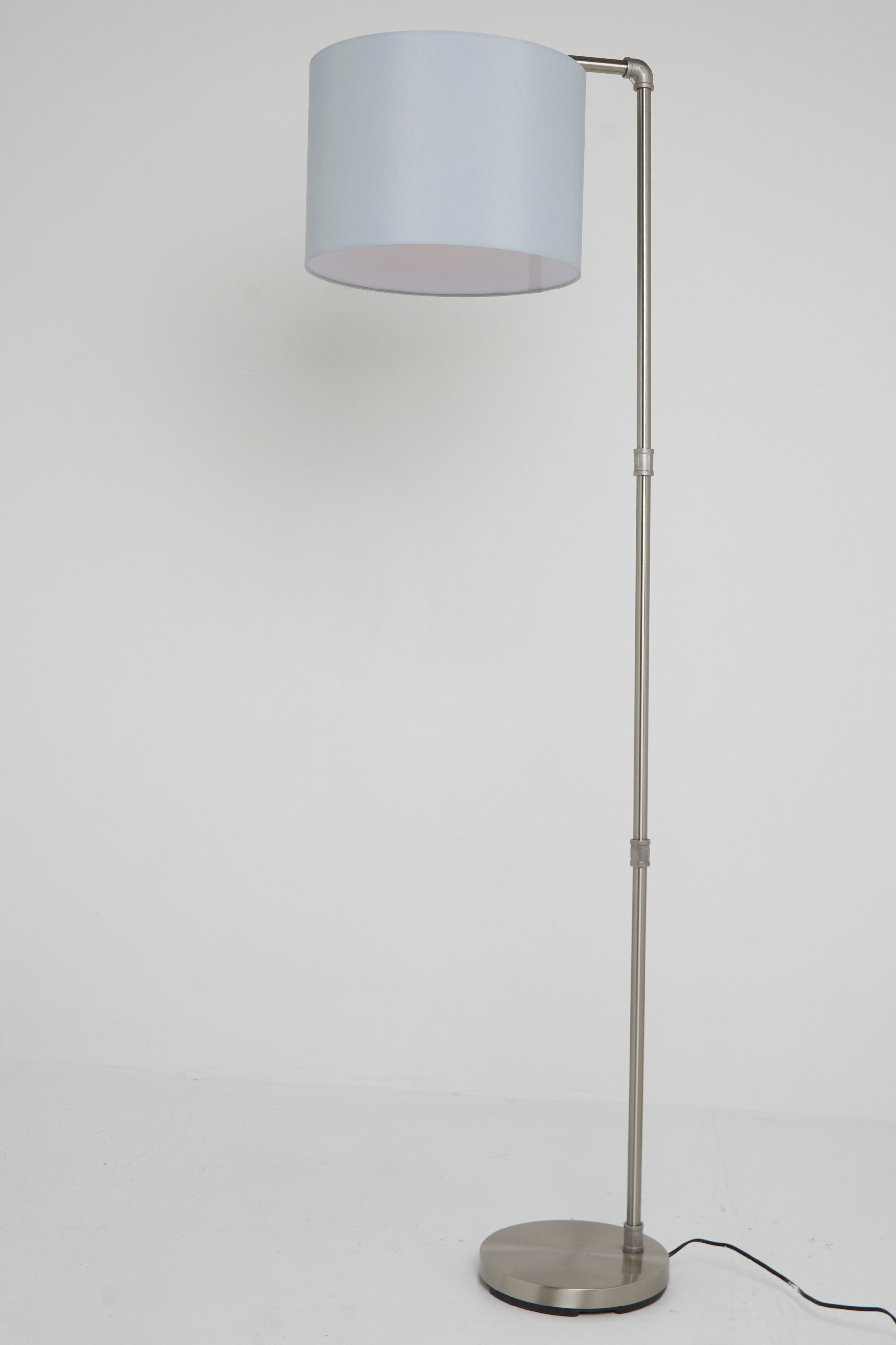Brooklyn Industrial Vintage Metal Lamp with Cotton Shade