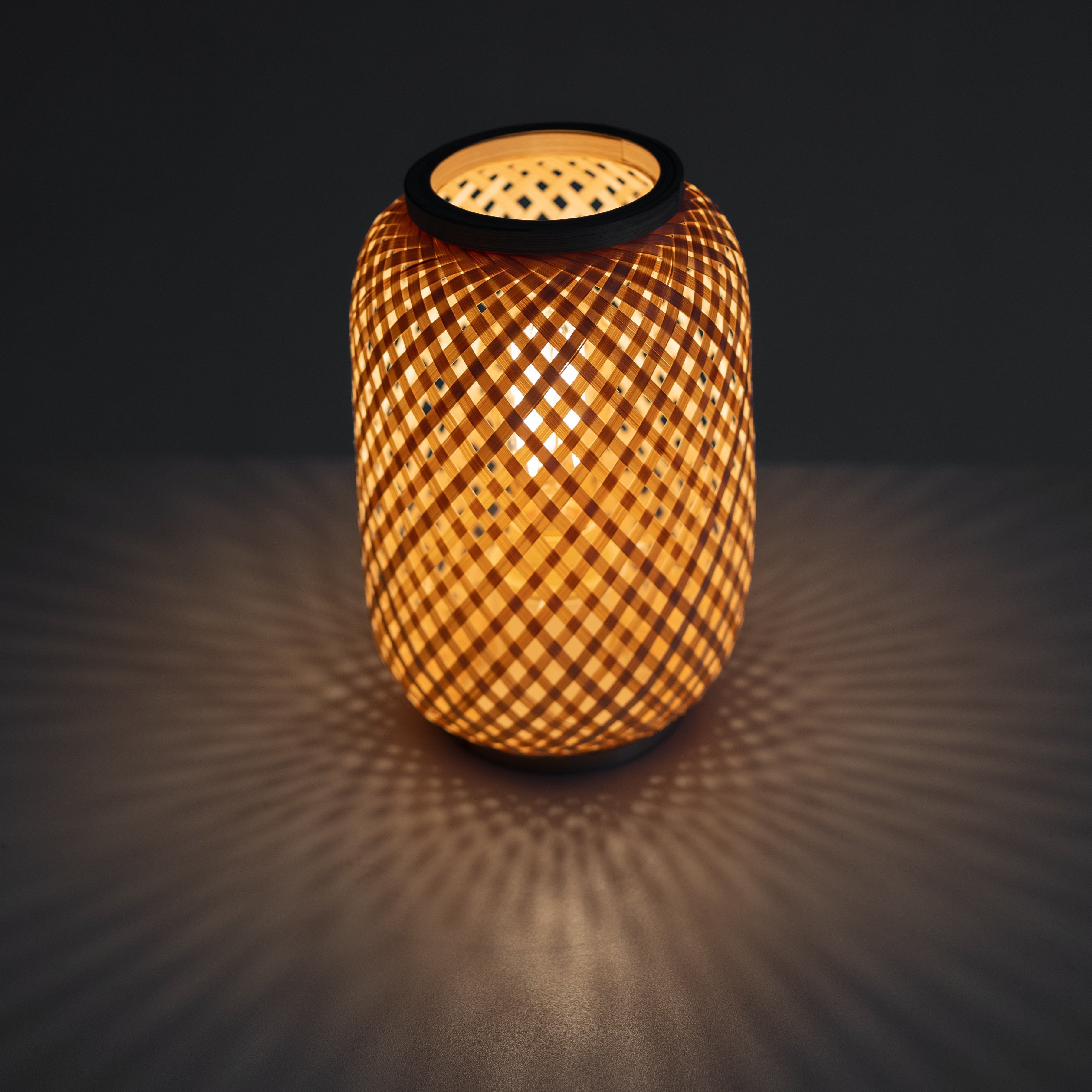 Brody Natural Bamboo Pad Lamp