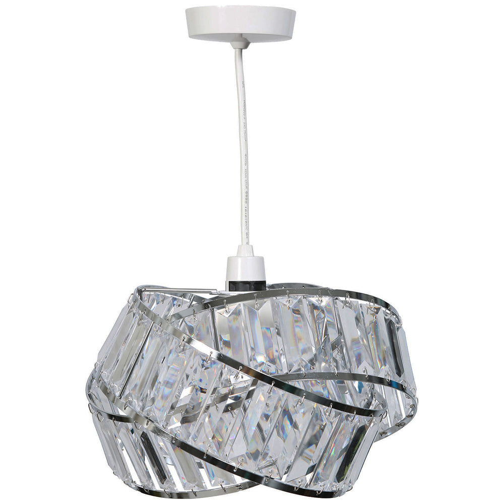 Brompton Chrome Non Electrical Ceiling Pendant