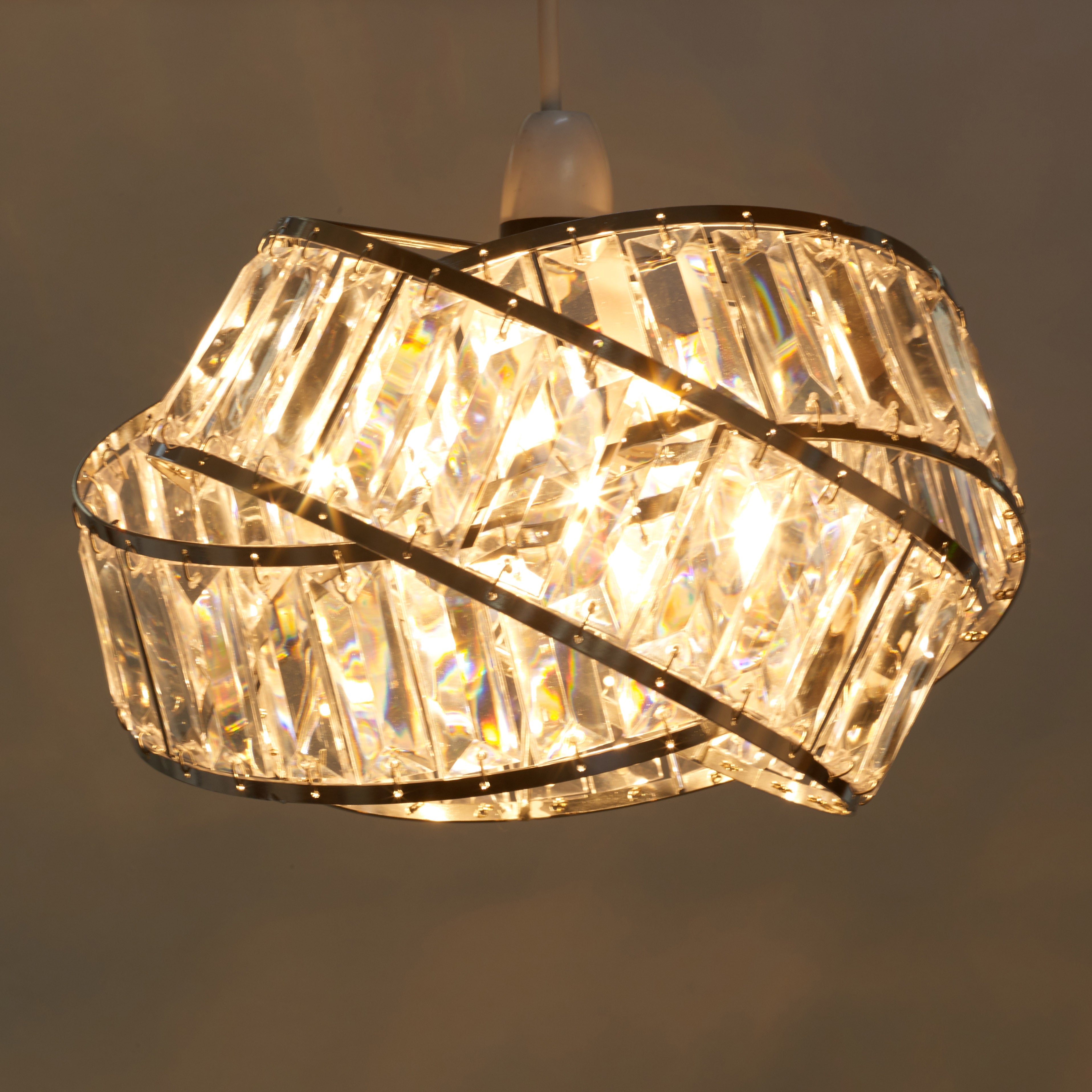 Brompton Chrome Non Electrical Ceiling Pendant