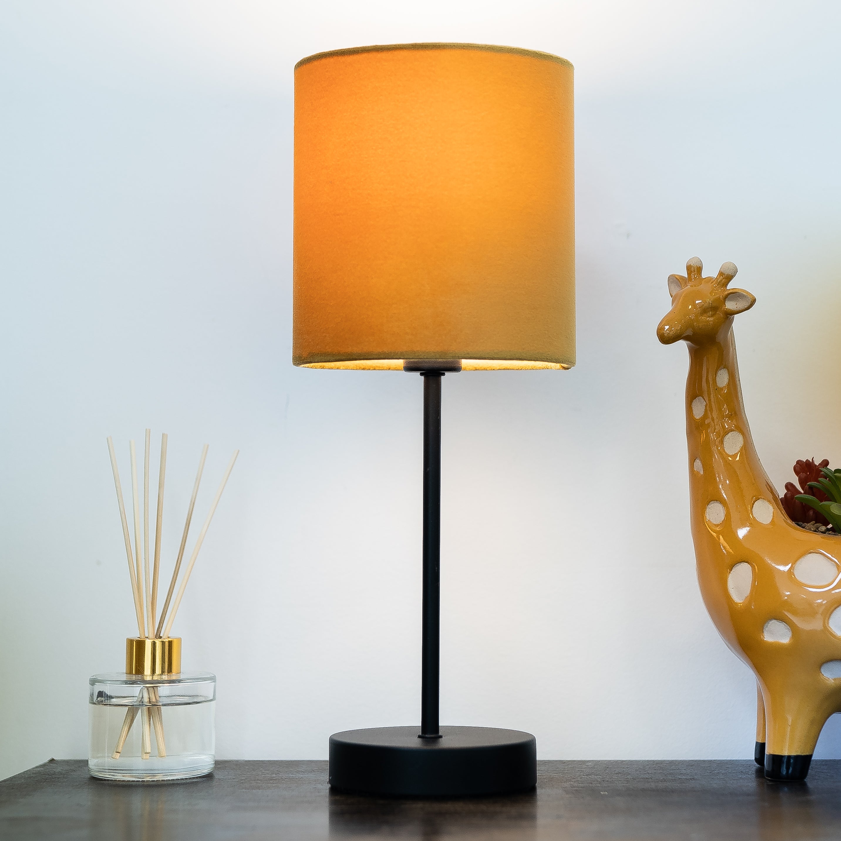 Hove Minimalist Matt Metal Table or Floor Lamps in Various colours